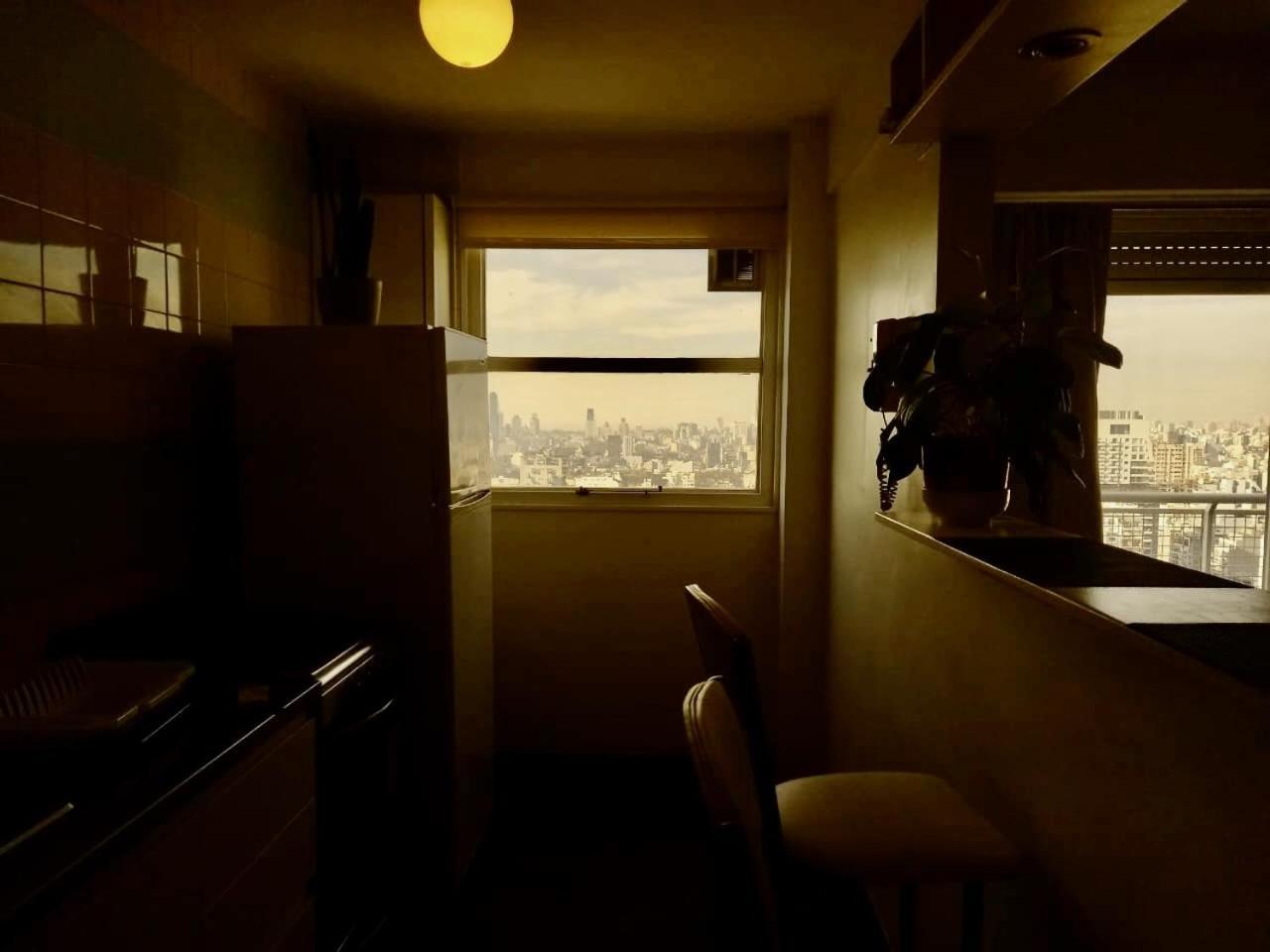 Piso 25 increíble vista de Buenos Aires y el Río de la Plata Apartamento Exterior foto