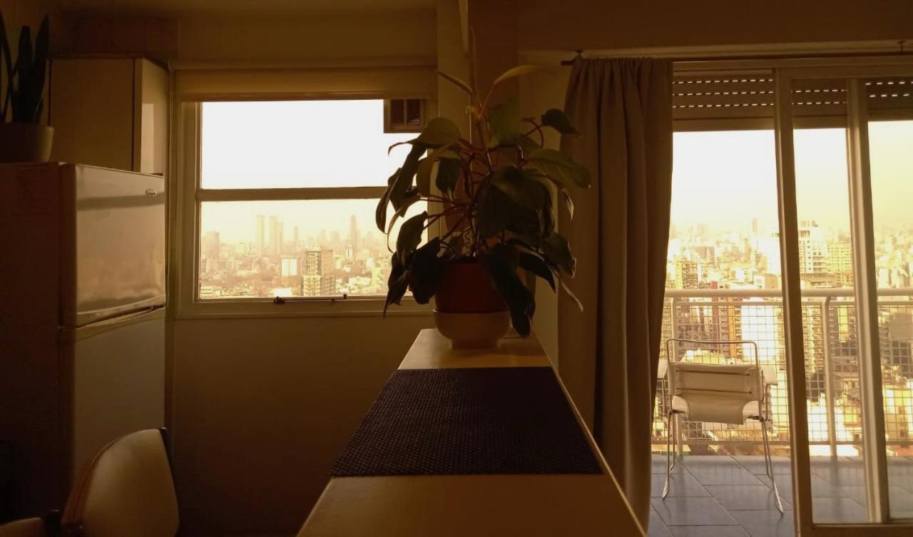 Piso 25 increíble vista de Buenos Aires y el Río de la Plata Apartamento Exterior foto